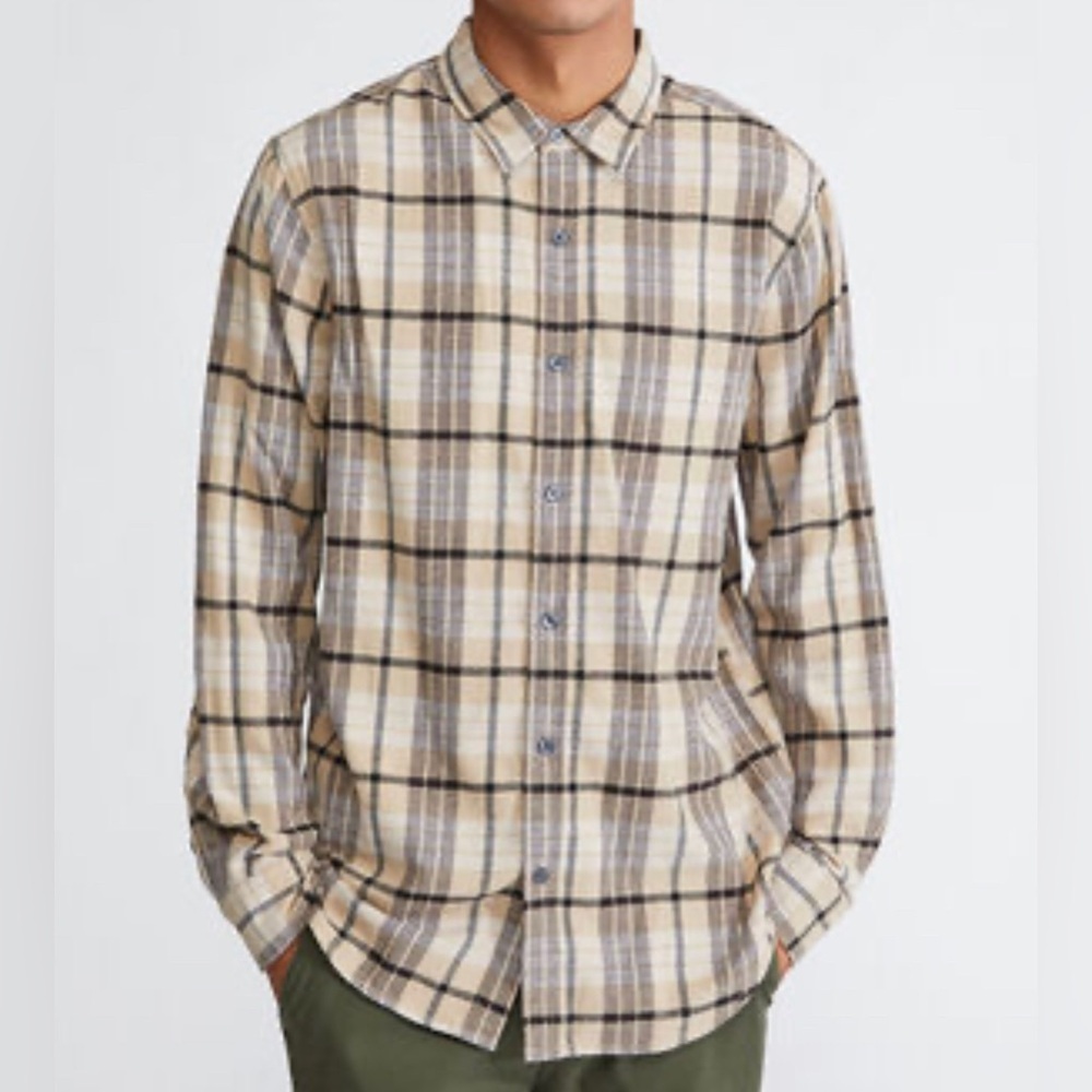 PacSun Oliver Classic Plaid Flannel Shirt Men's Size Small